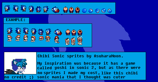 Custom Sonic Sprites Sheet - Sonic 1 Styled by AsuharaMoon on DeviantArt