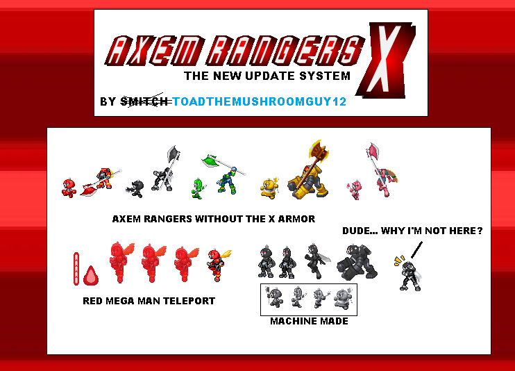 Axem Rangers Power Rangers NEW AXEM RANGERS X UPDATE SYSTEM by toadthemushroomguy12 on DeviantArt