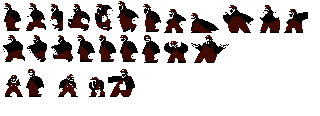 X 上的LoraTWolf46：「Forgot to post this here Incomplete v2 of edited Modgen  Rouge sprite sheet  / X