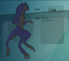 Lina the sergal