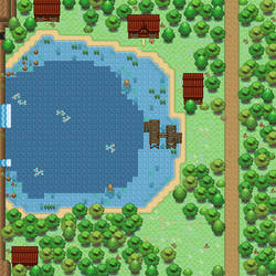 [Pokemon Tabletop United] Lake Route Map