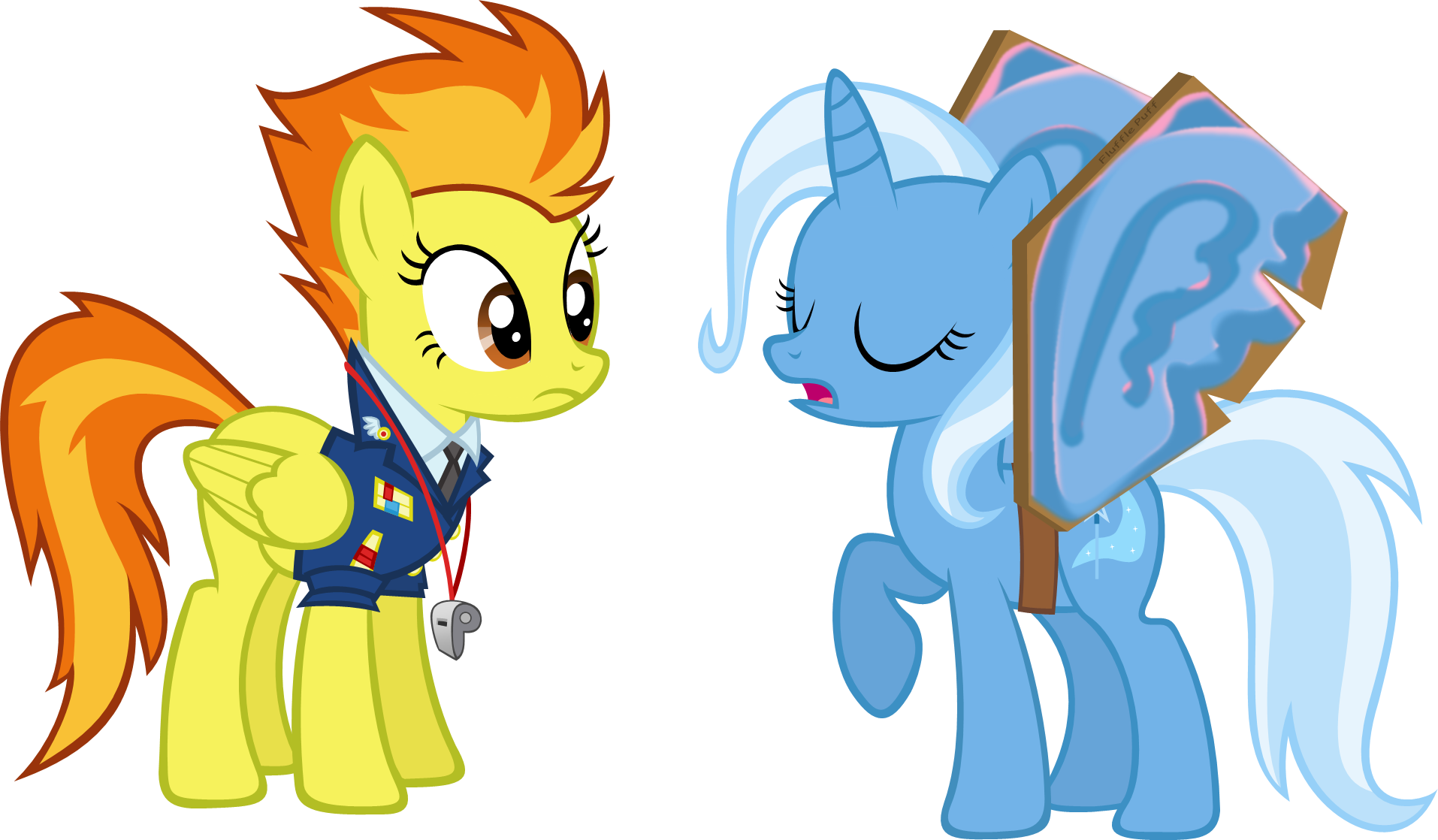 Trixie and Spitfire