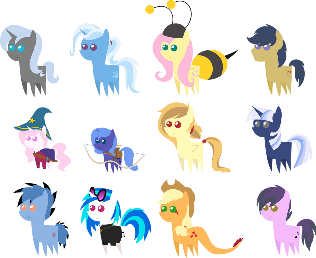 Super Pack Png My Little Pony. by ElizaLemusGermanotta on DeviantArt