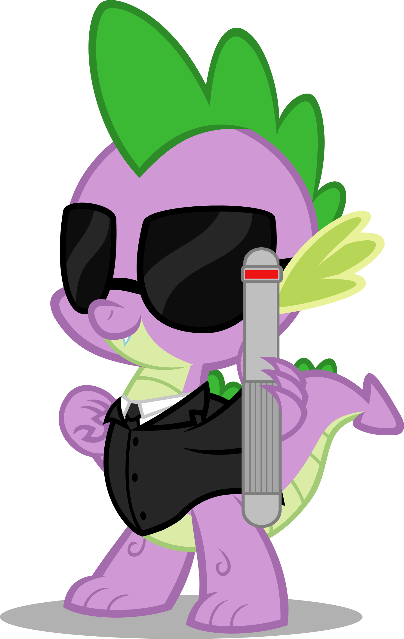 Spike In Black (Nightmare Night 2014 Costume)