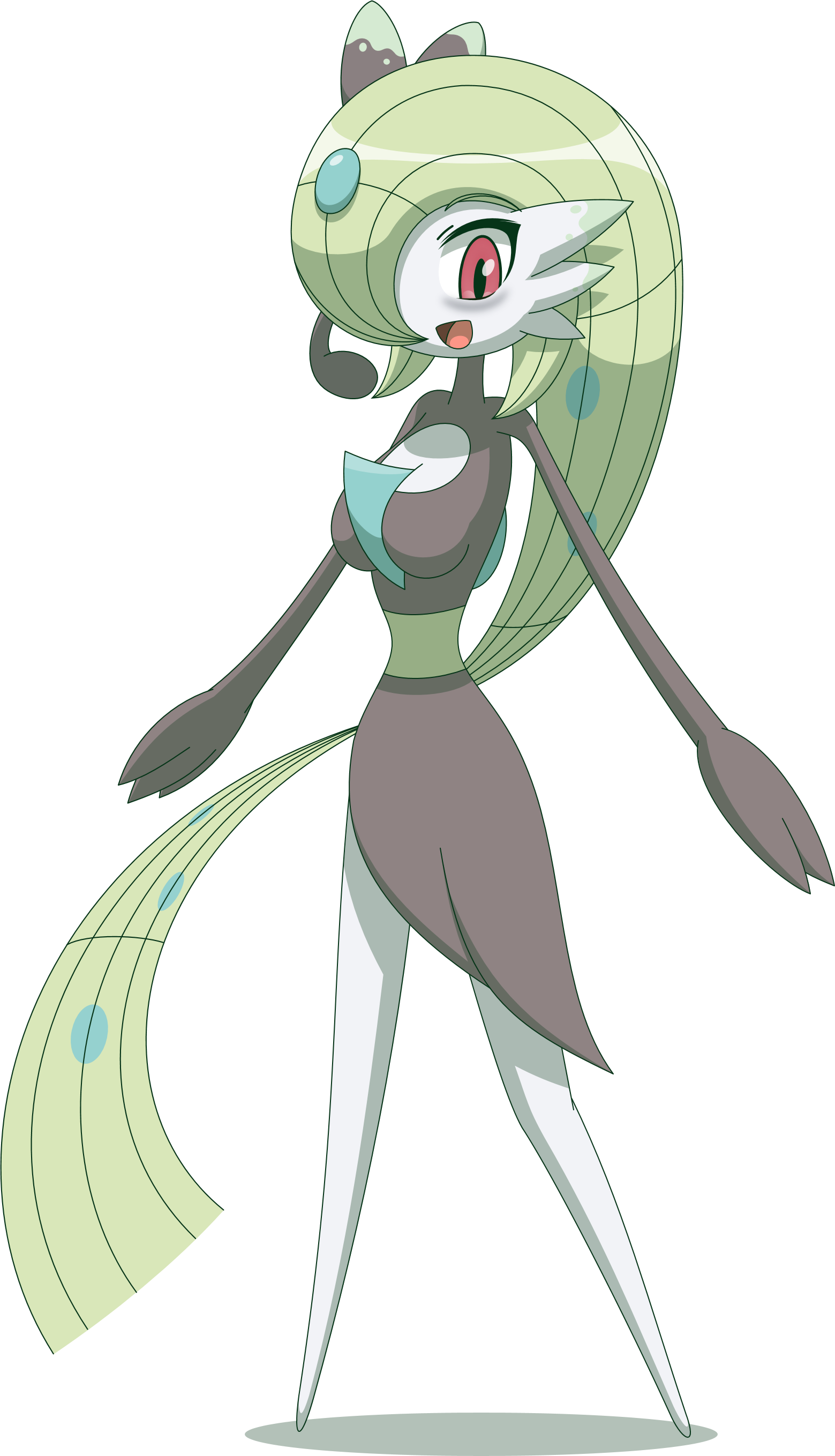 Alternative Evo: Mega Meloetta by PEQUEDARK-VELVET on DeviantArt