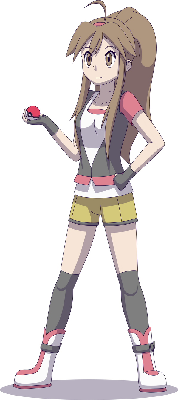 Pokemon white trainer gir