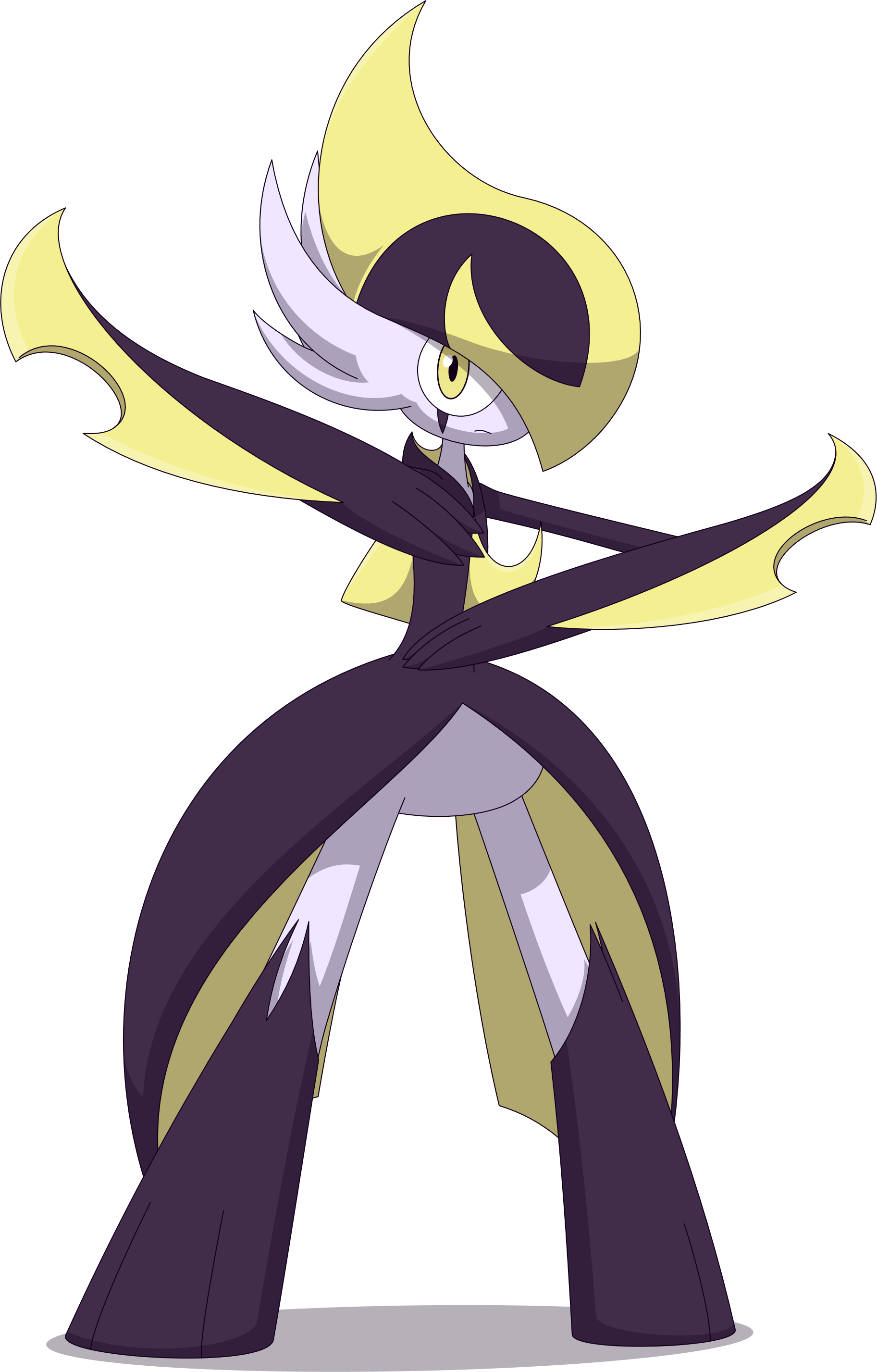 Lunar-Form Mega Gallade