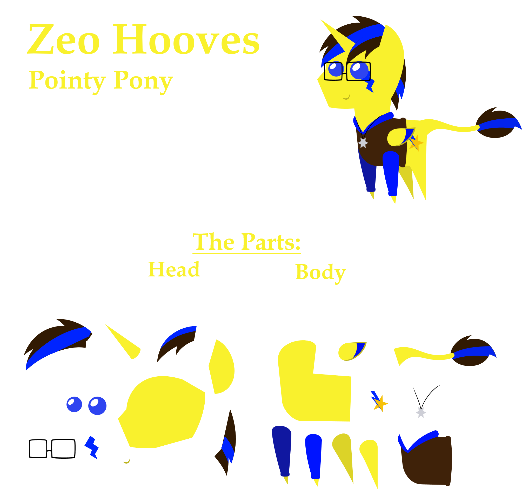 Zeo Hooves Pointy Pony [Commission]