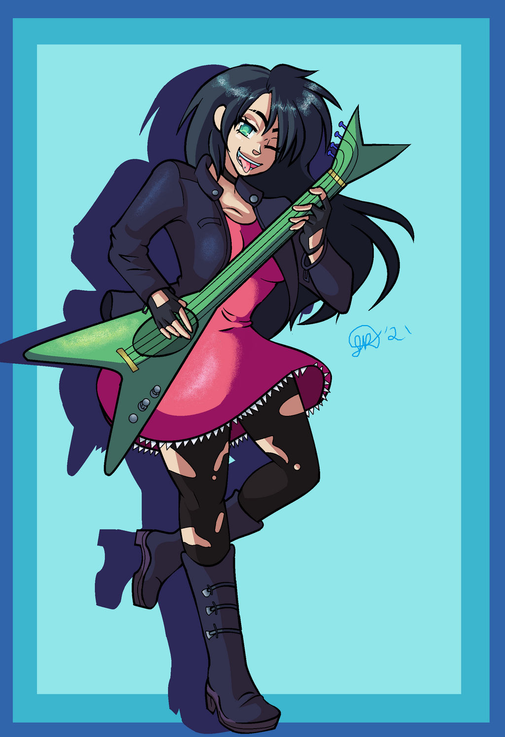 Deviantart Rocker Girl Anime Rocker Girl Guitar, Loneliness, And Blue Planet: A Deeper Look