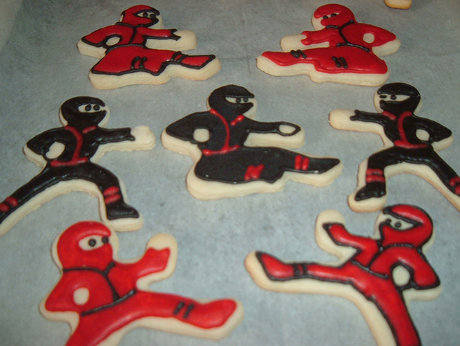 Ninja Cookies