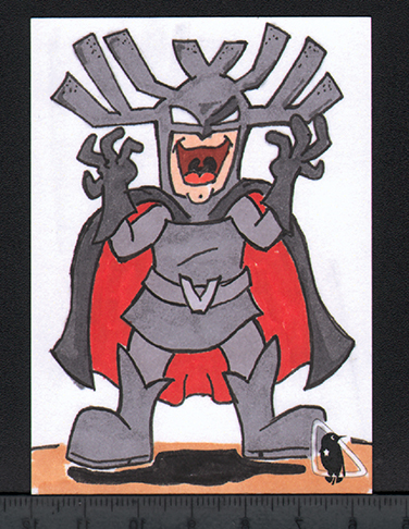 Vordak the Incomprehensible sketch card