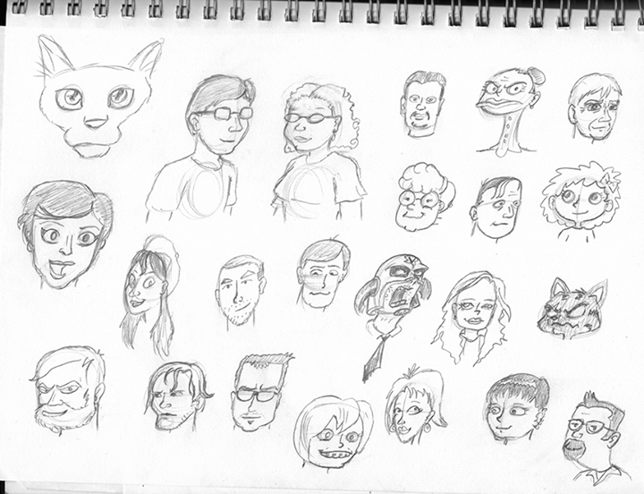 Even more faces