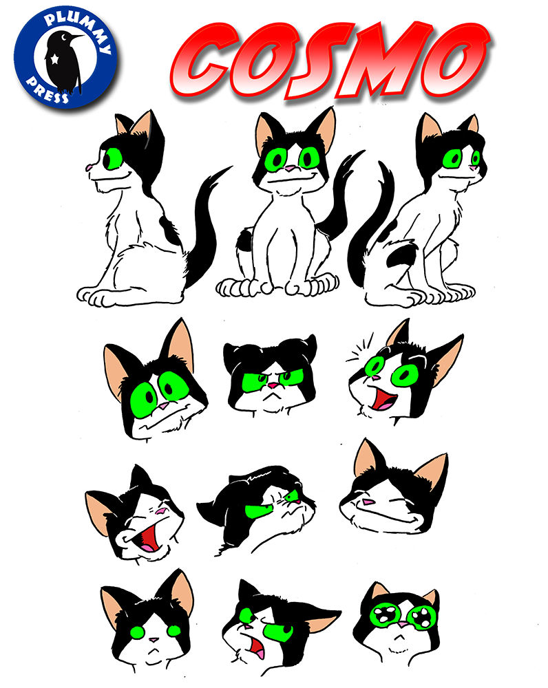Cosmo Model Sheet by PlummyPress on DeviantArt