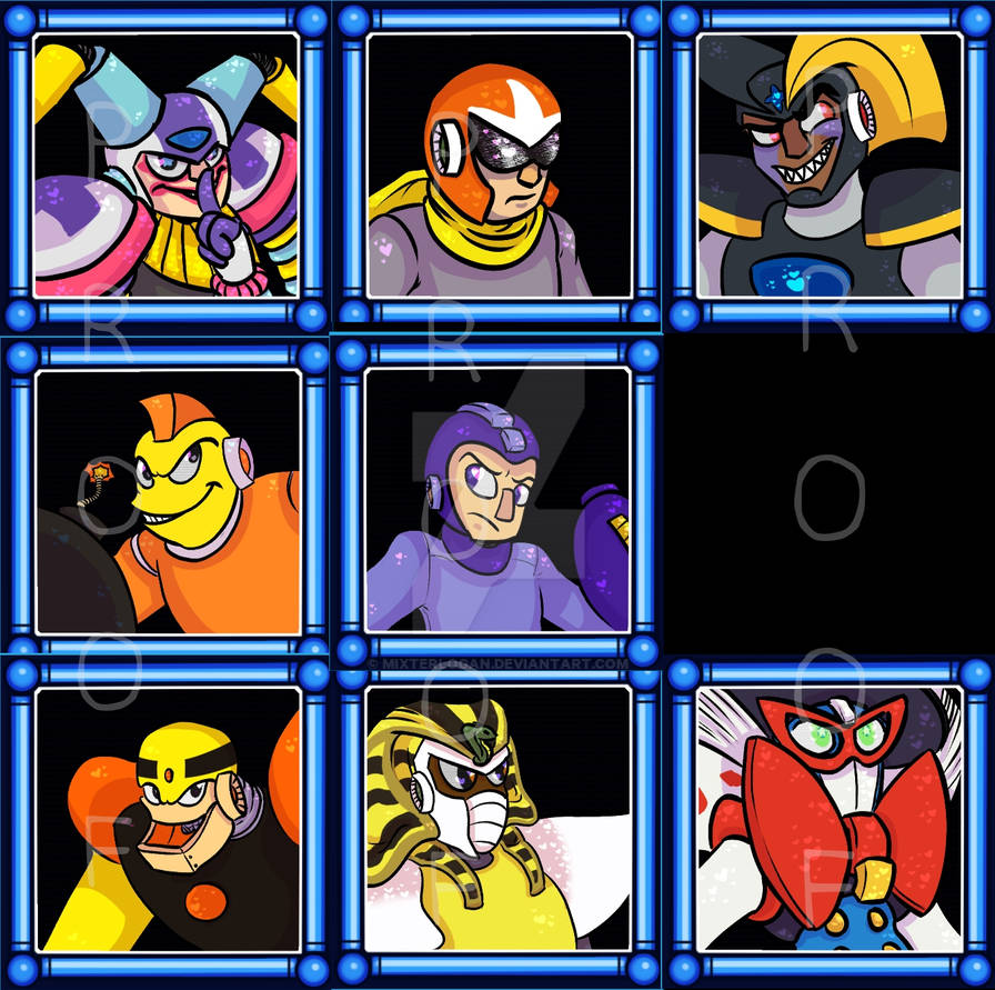 Stage Select Buttons! by MixterLogan on DeviantArt