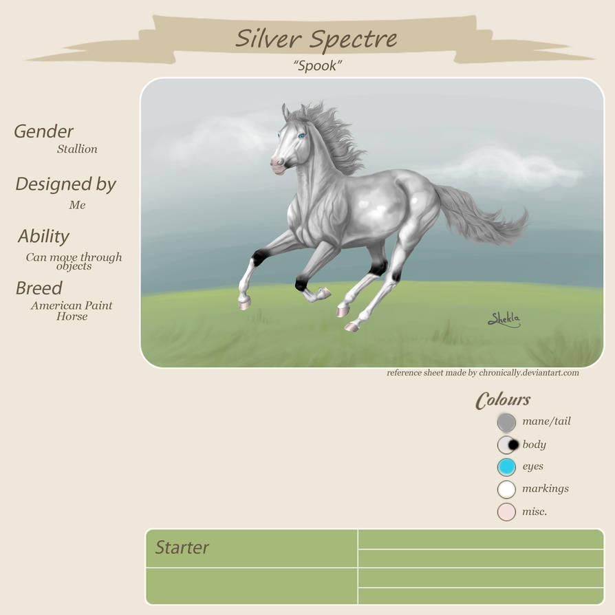 Silver Spectre by KThunderWolf on DeviantArt