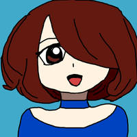 Chibi Me With New Hair Stlye.