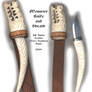 Norse beasty antler knife