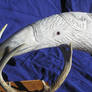 Very large Raven horn and antler stand pic4