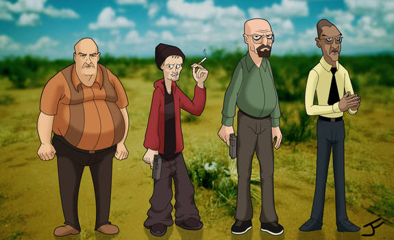 Breaking Bad Character Designs