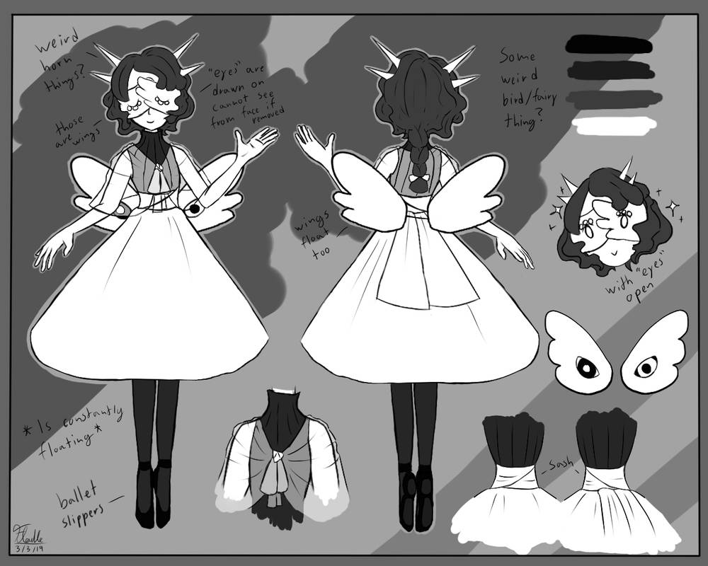 Persona Reference Sheet by Flouve on DeviantArt