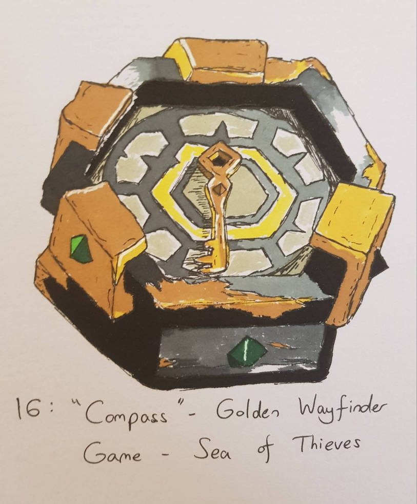 Time Compass Deviantart Day 16: Compass by SolarBiscuit96 on DeviantArt