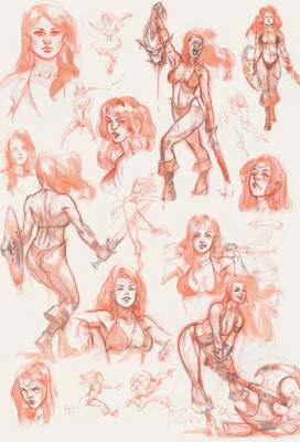 Red Sketches