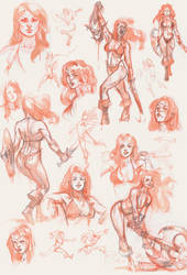 Red Sketches