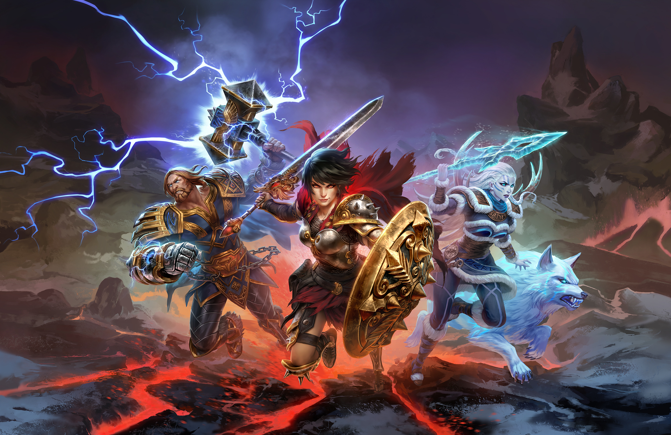 SMITE - Battleground of the Gods by Scebiqu