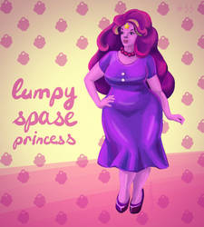 Lumpy space princess. Humanization