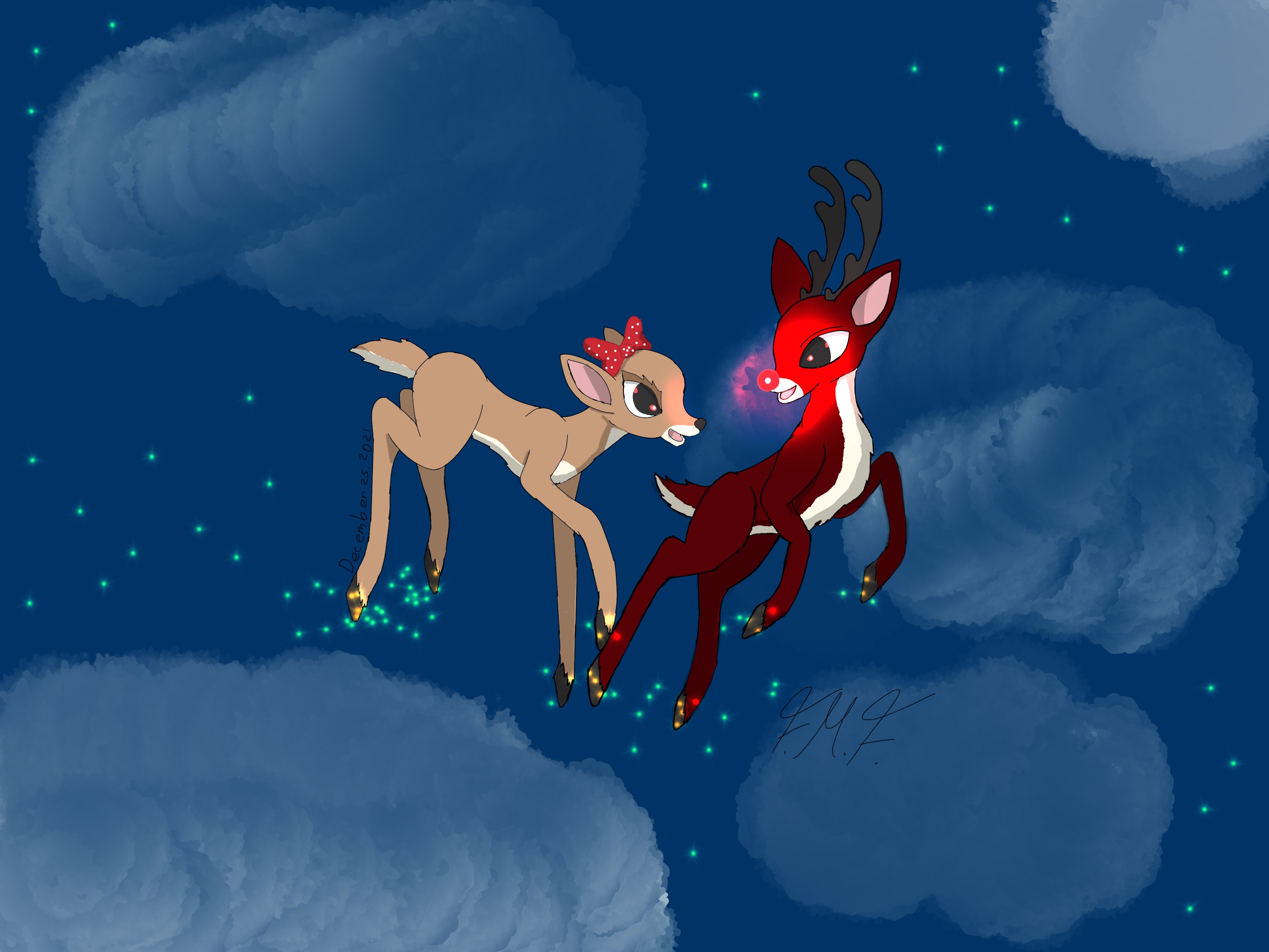 Clarice Rudolph Vector Rudolph And Clarice In The Movie