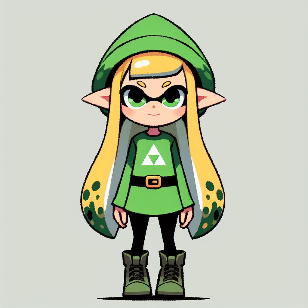 Linking Splatoon LINK X SPLATOON by ZefraInsane on DeviantArt