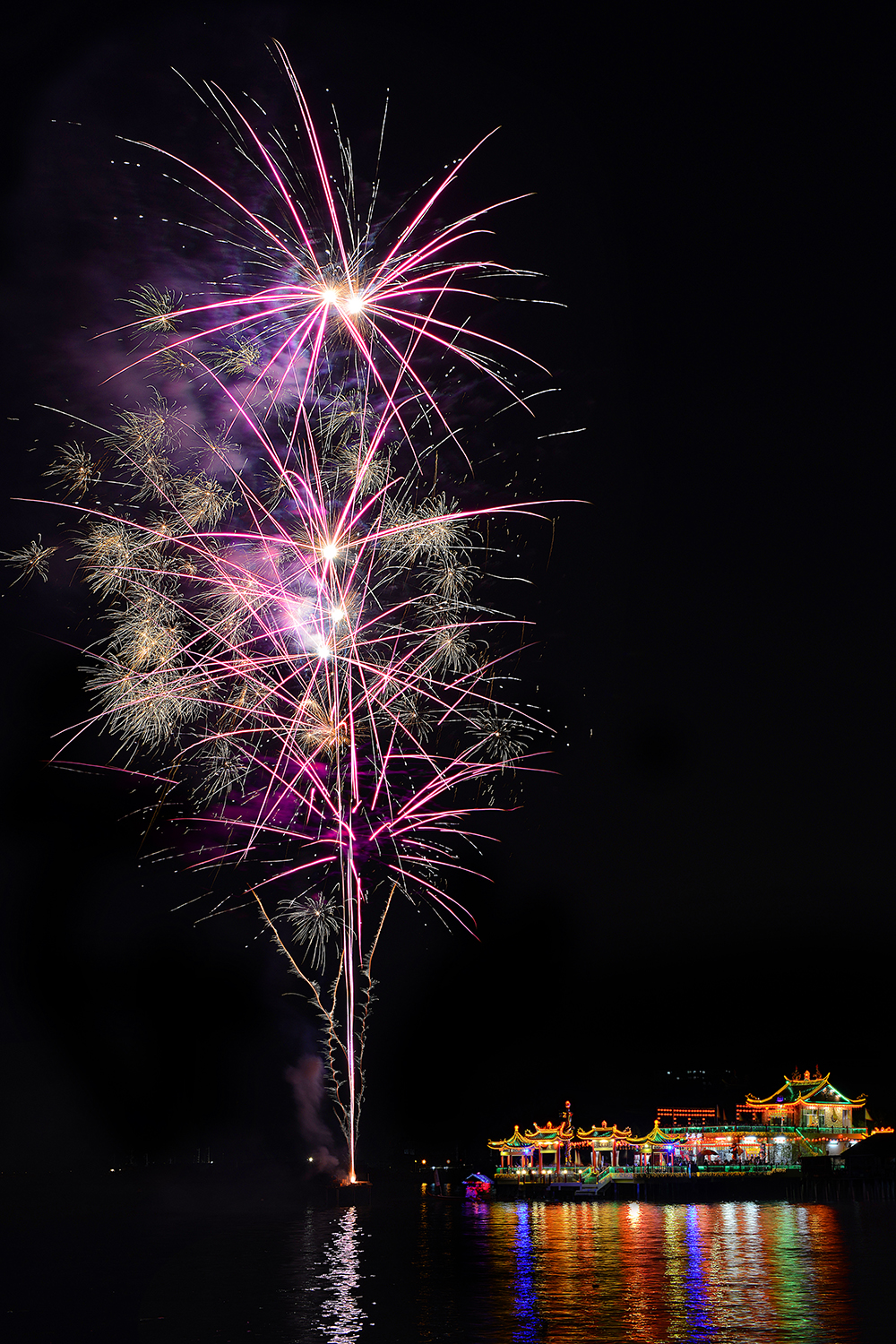 The Floating Temple Firework - 3