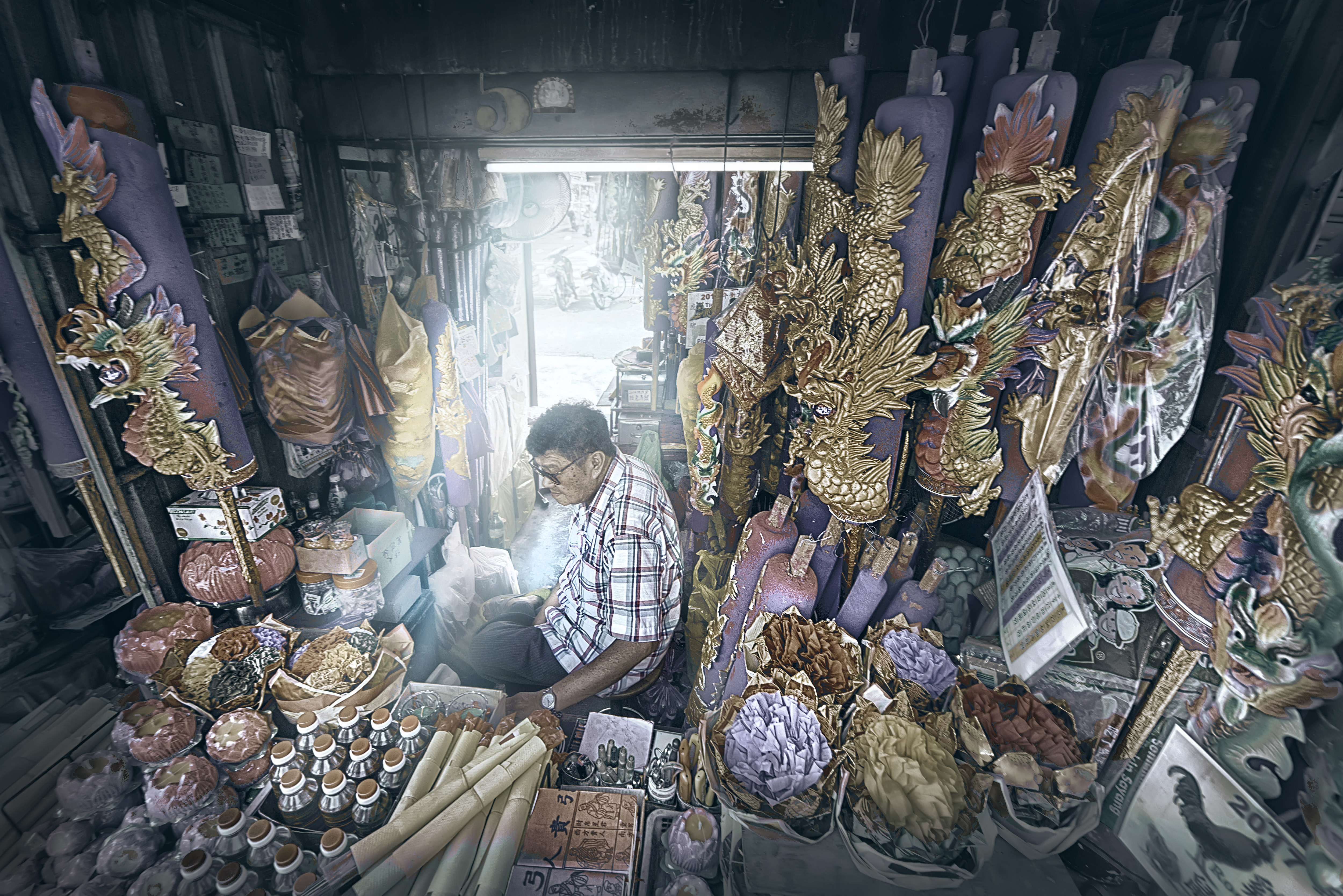 Small Stall By the Road Side