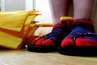 Flip-flops and socks #2 colour