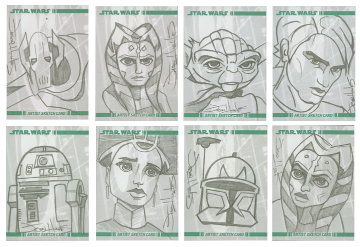 Star Wars Clone Wars Sketches