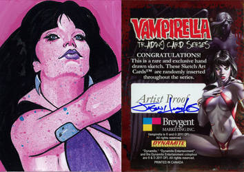 Breygent Vampirella Artist Proof Sketch Cards