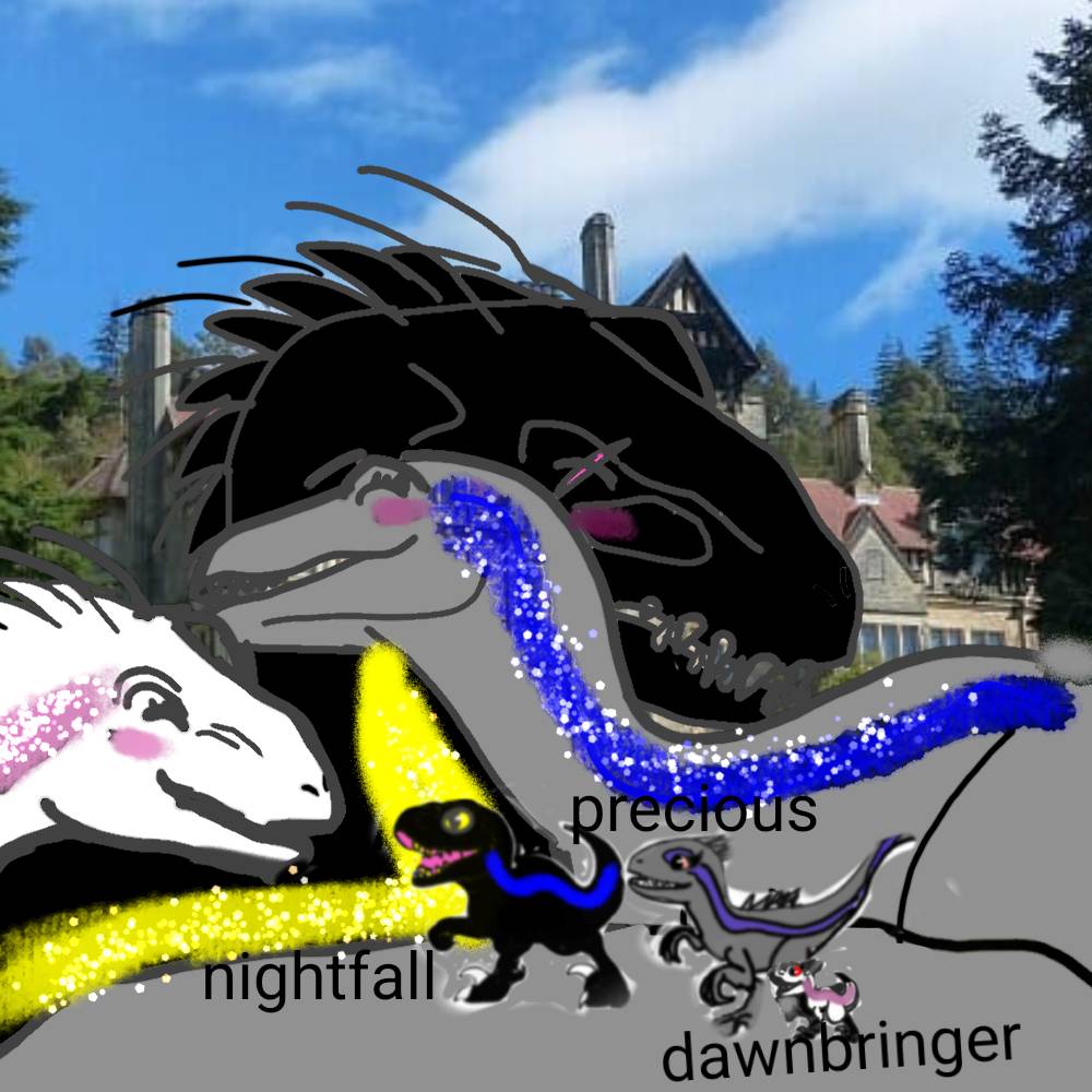 Ripper x blue x rosemary by Dinoanddragondrawer on DeviantArt