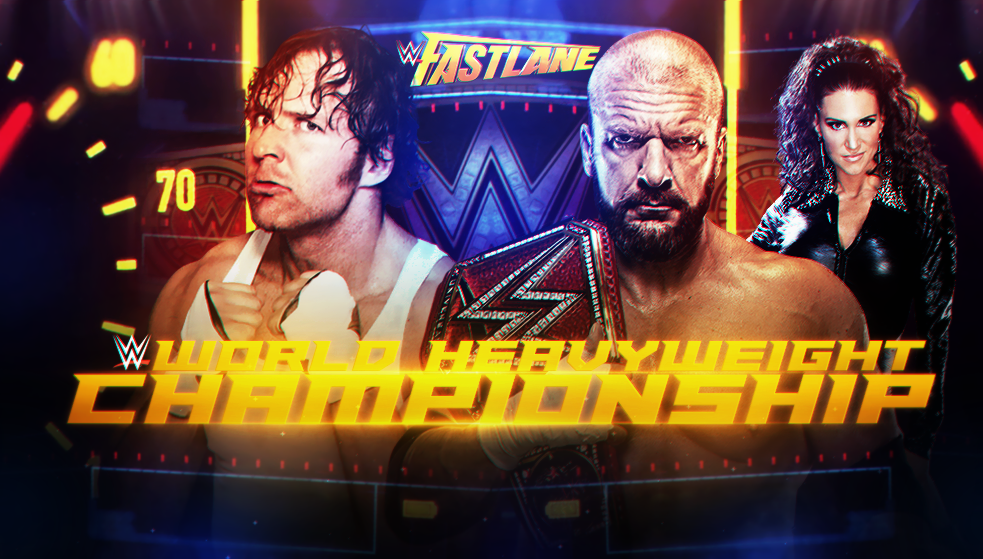 WWE FastLane Custom Match Card