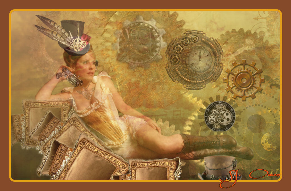 Steampunk lady