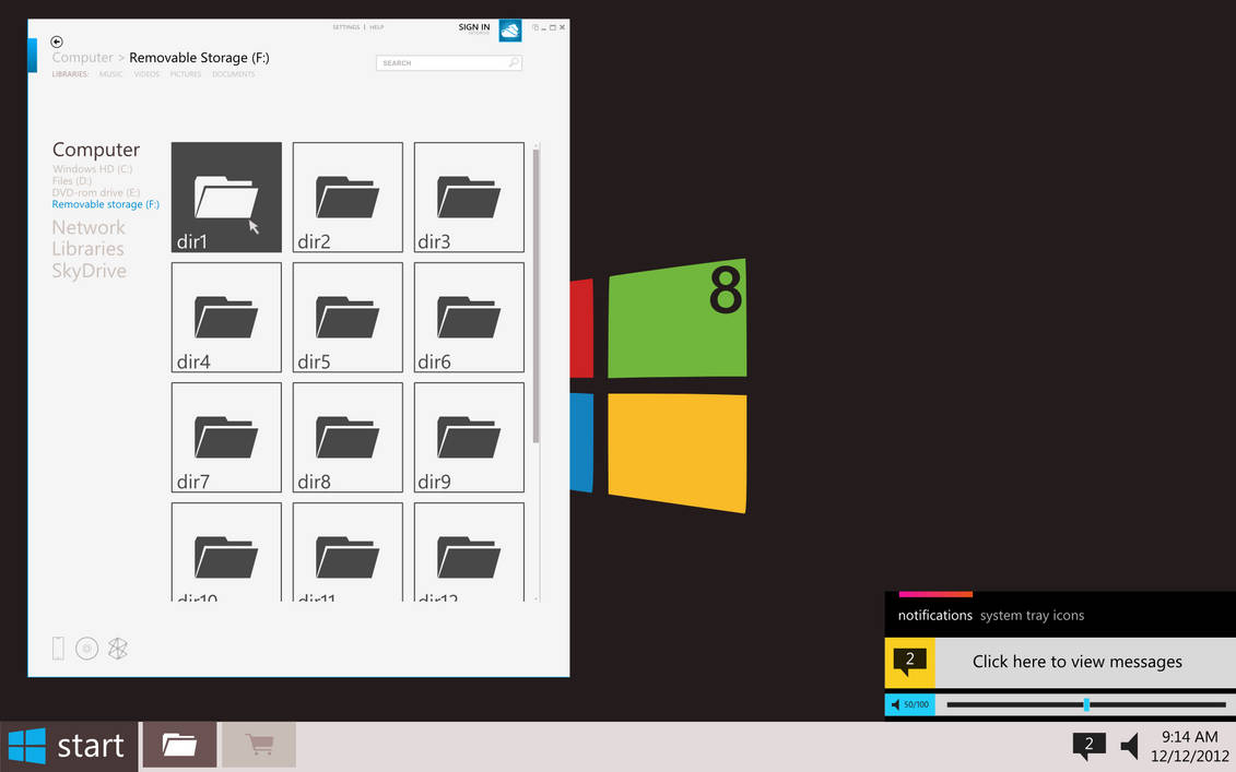 Windows 8 Metro Concept by closeddoors1559 on DeviantArt