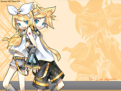 Rin and Len Wallpaper