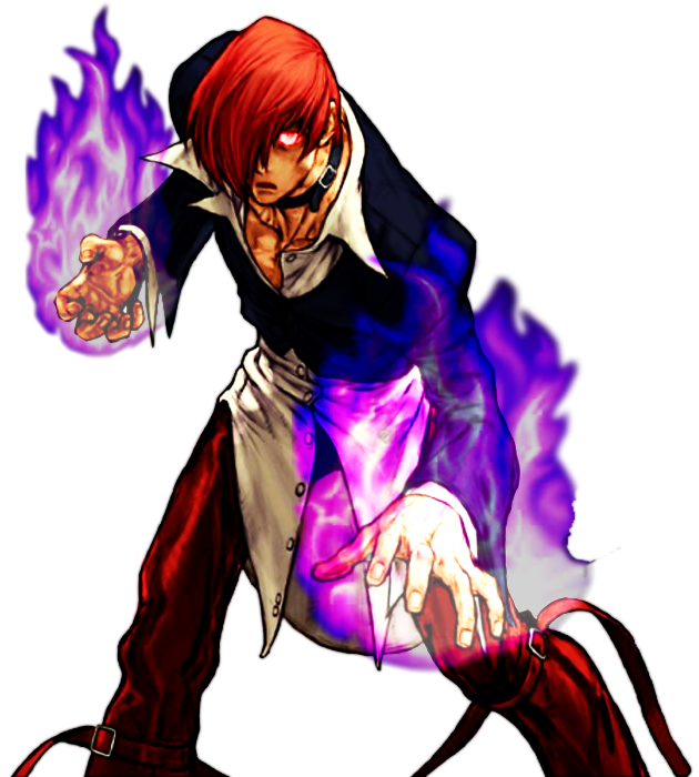 Orochi Iori Yagami by ElenekoClou on DeviantArt