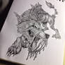 Fluffy the Zombie Wolf