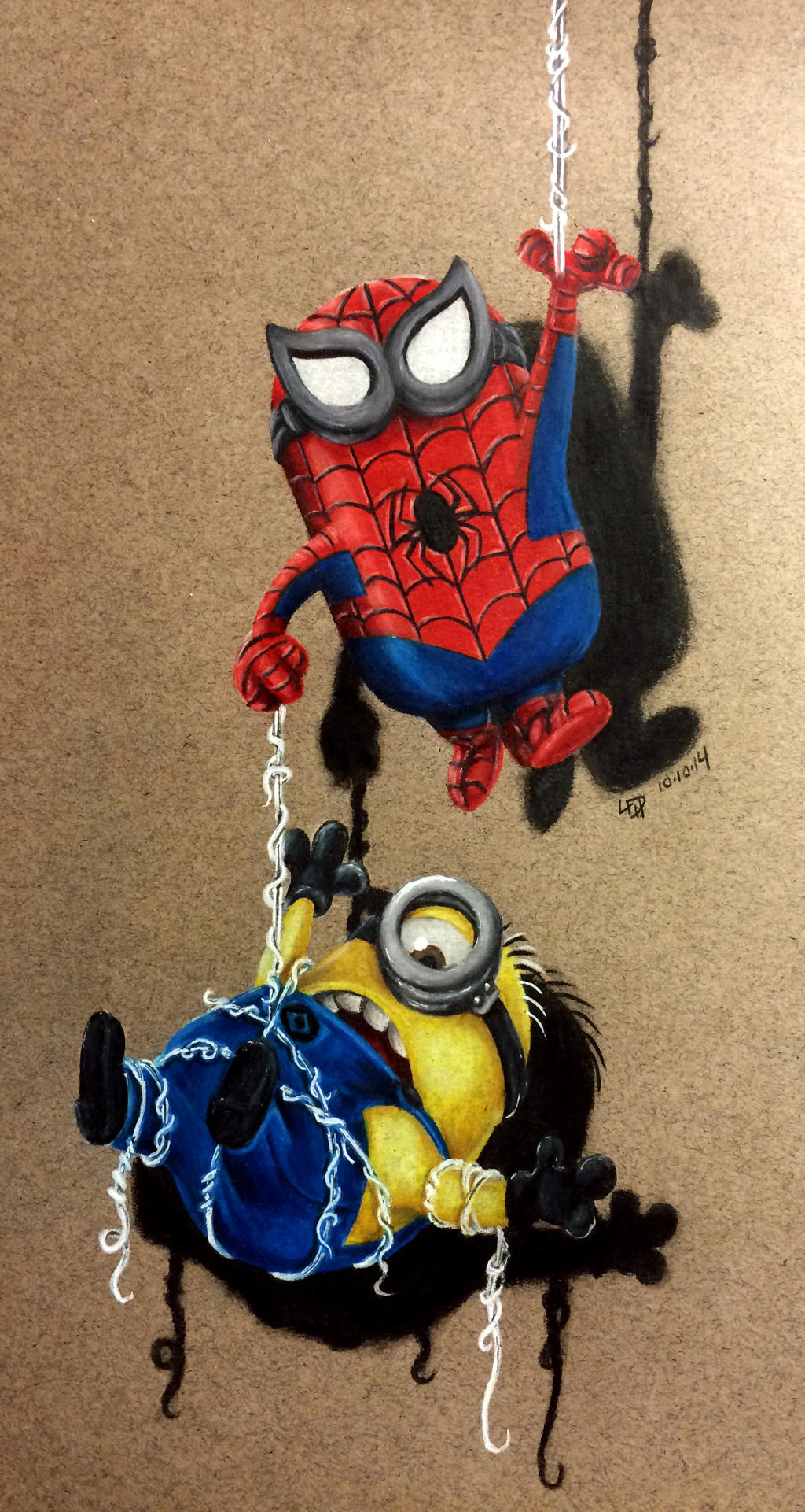 Spider-Minion Saves The Day