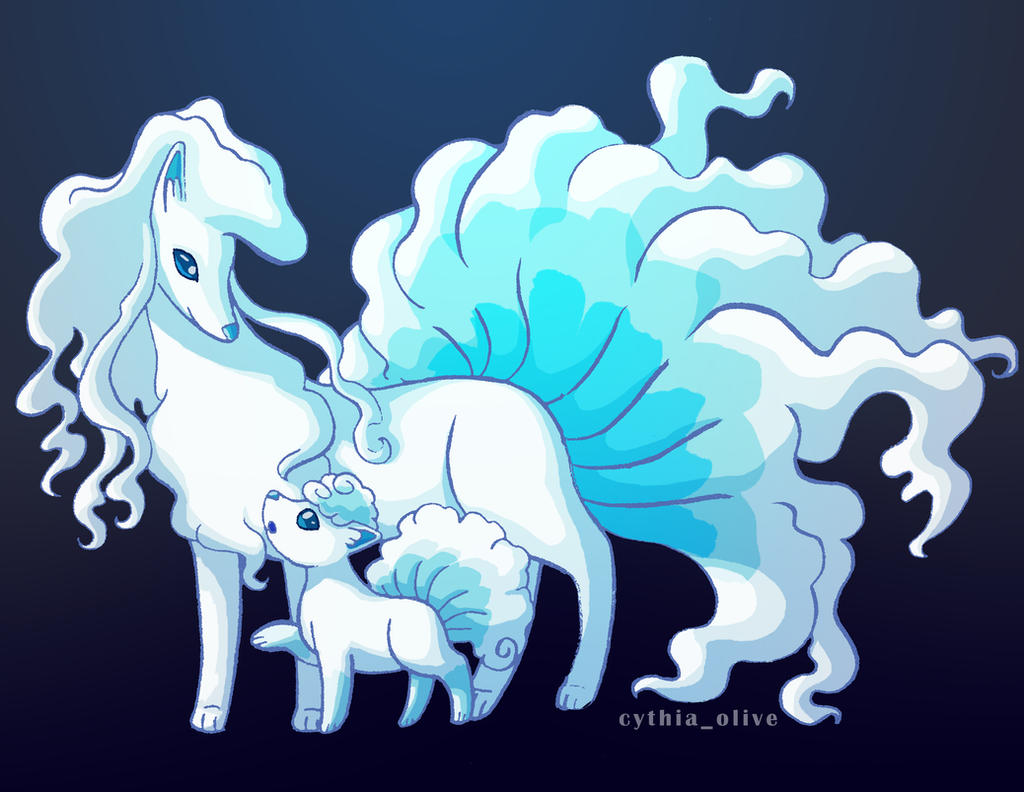 Vulpix and Ninetales: Alola Forms