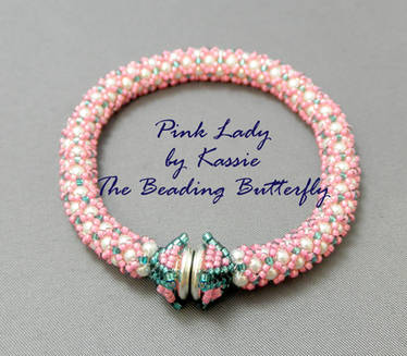 Pink Lady Netted Bracelet
