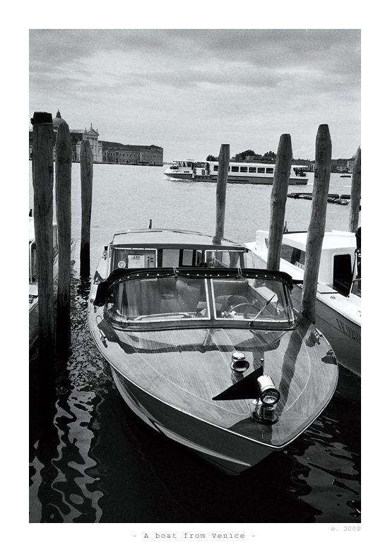 A boat from Venice