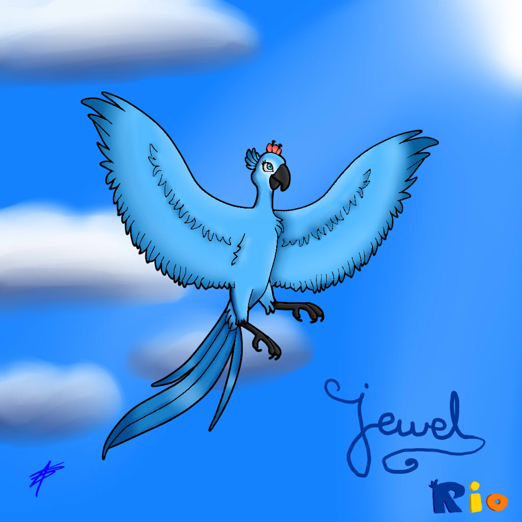Juels Bird Rio Jewel from Rio by Cosmobun on DeviantArt