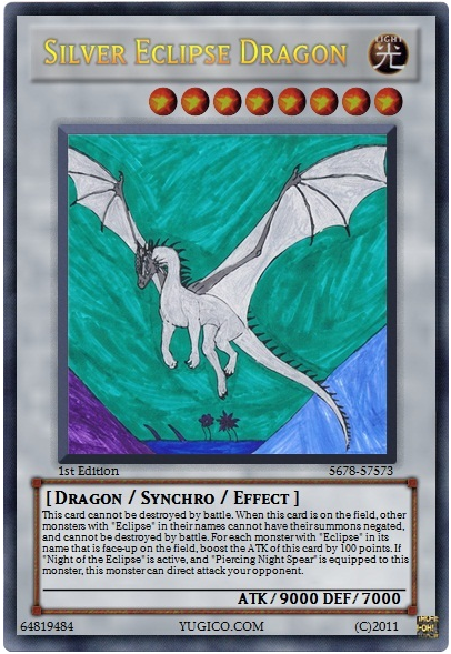 Silver Eclipse Dragon