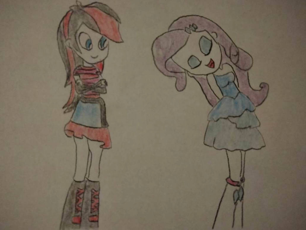 Rarity Gives Red A Makeover by ArrowSweetie on DeviantArt